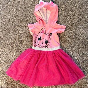Pink Gabbys Dollhouse Pandy Paws Dress - Size 5
